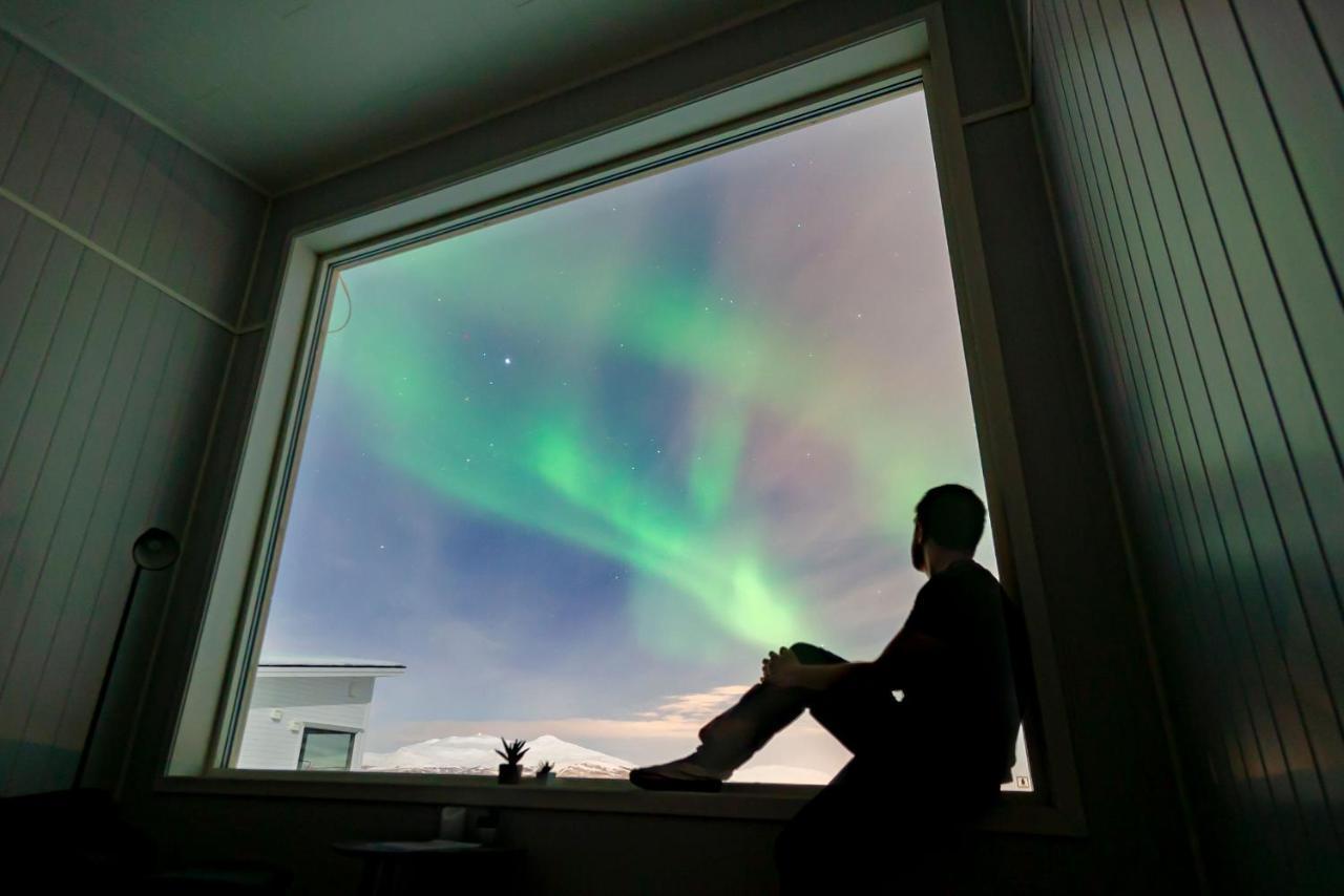 Aurora Borealis Observatory Silsand Kültér fotó