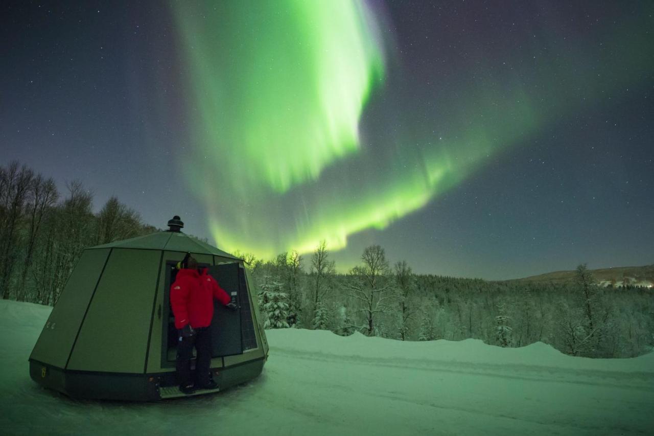 Aurora Borealis Observatory Silsand Kültér fotó