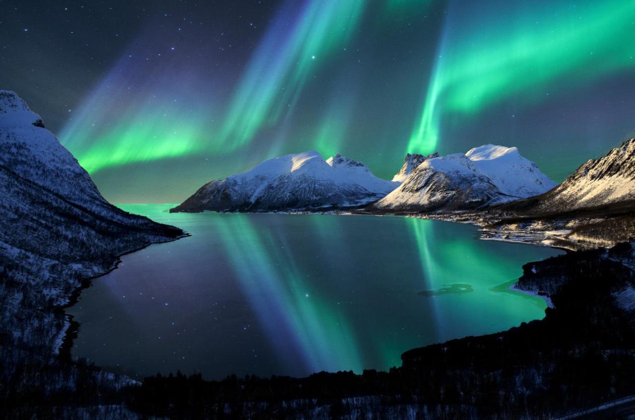 Aurora Borealis Observatory Silsand Kültér fotó