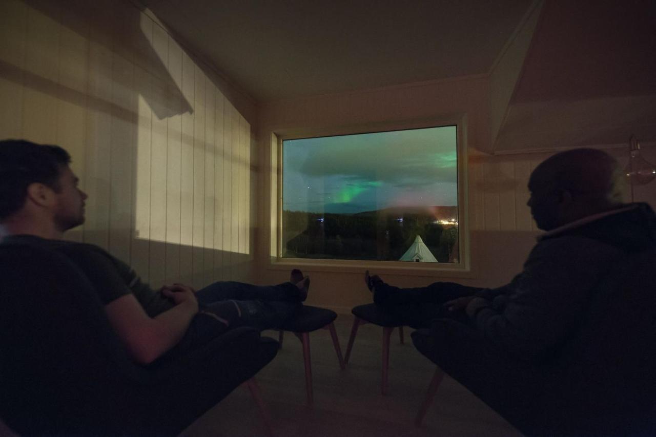 Aurora Borealis Observatory Silsand Kültér fotó