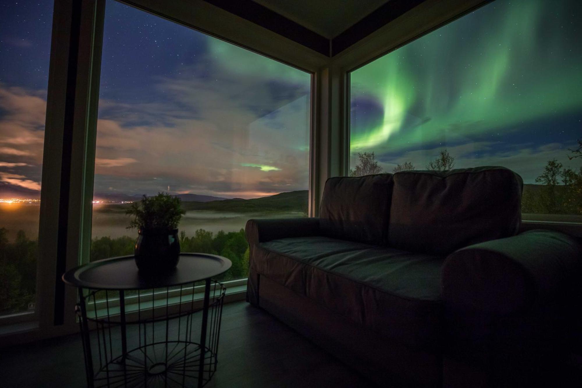 Aurora Borealis Observatory Silsand Kültér fotó