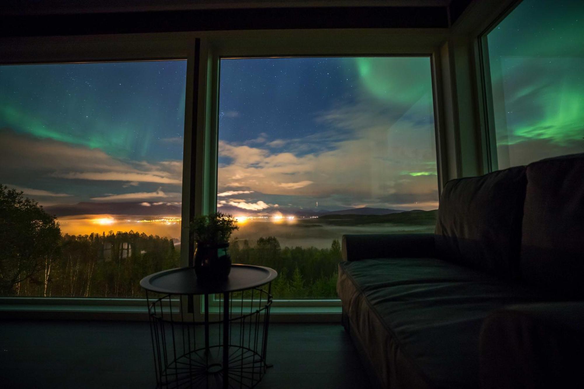Aurora Borealis Observatory Silsand Kültér fotó
