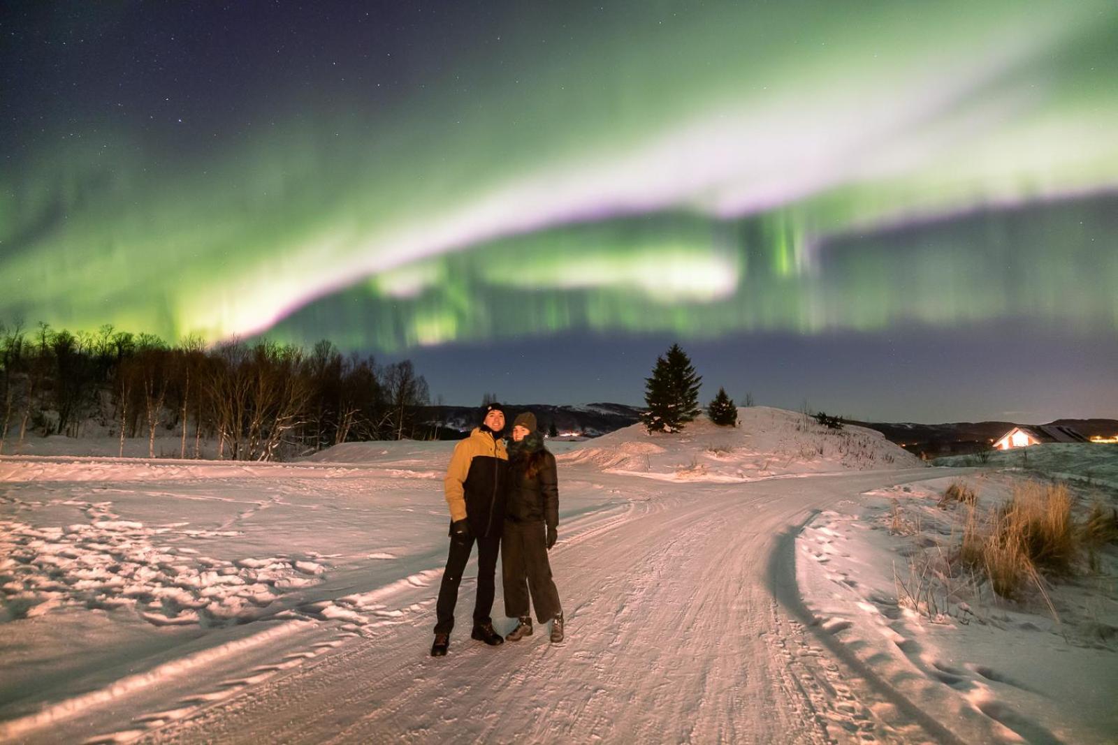 Aurora Borealis Observatory Silsand Kültér fotó