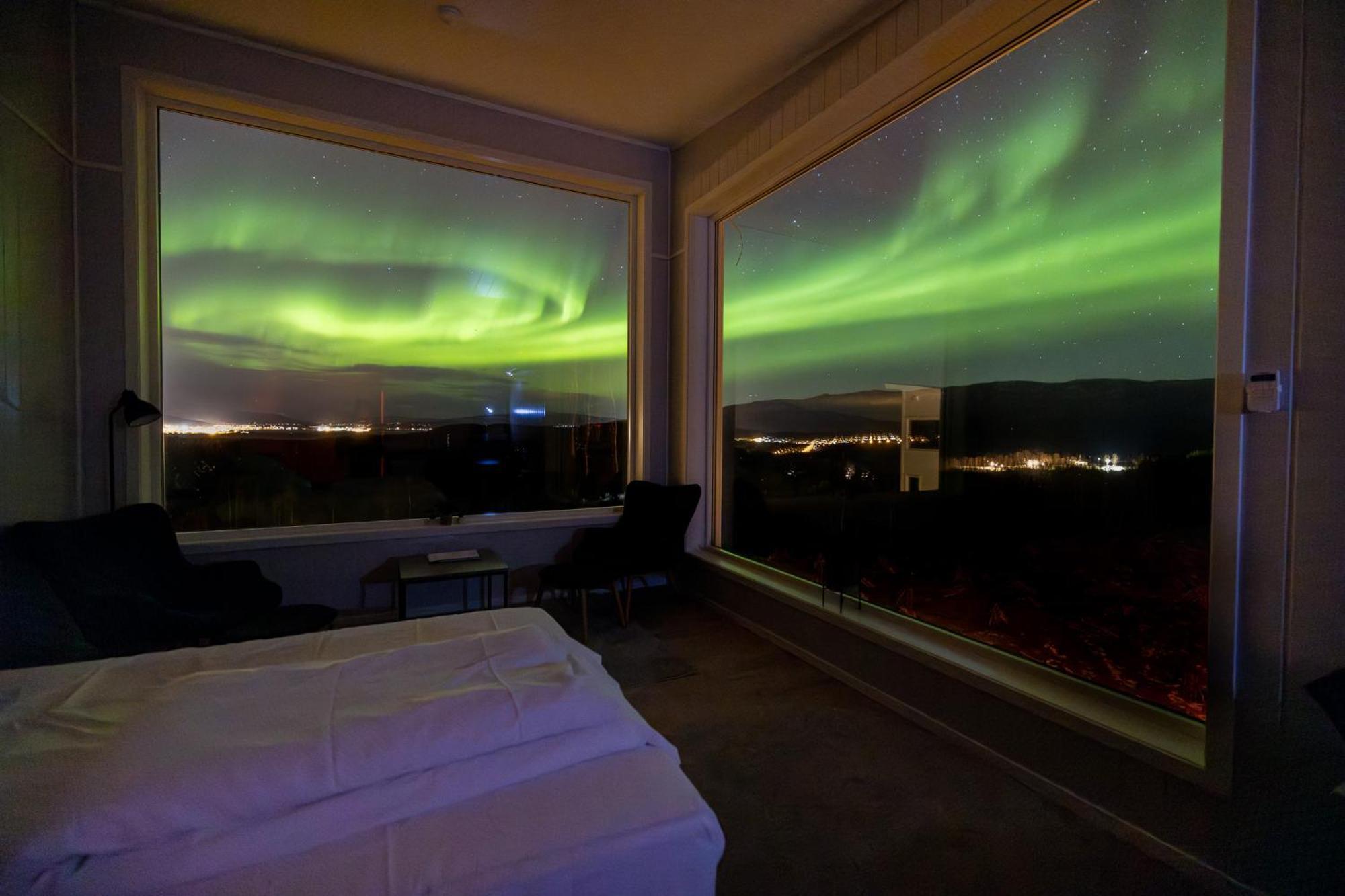 Aurora Borealis Observatory Silsand Kültér fotó
