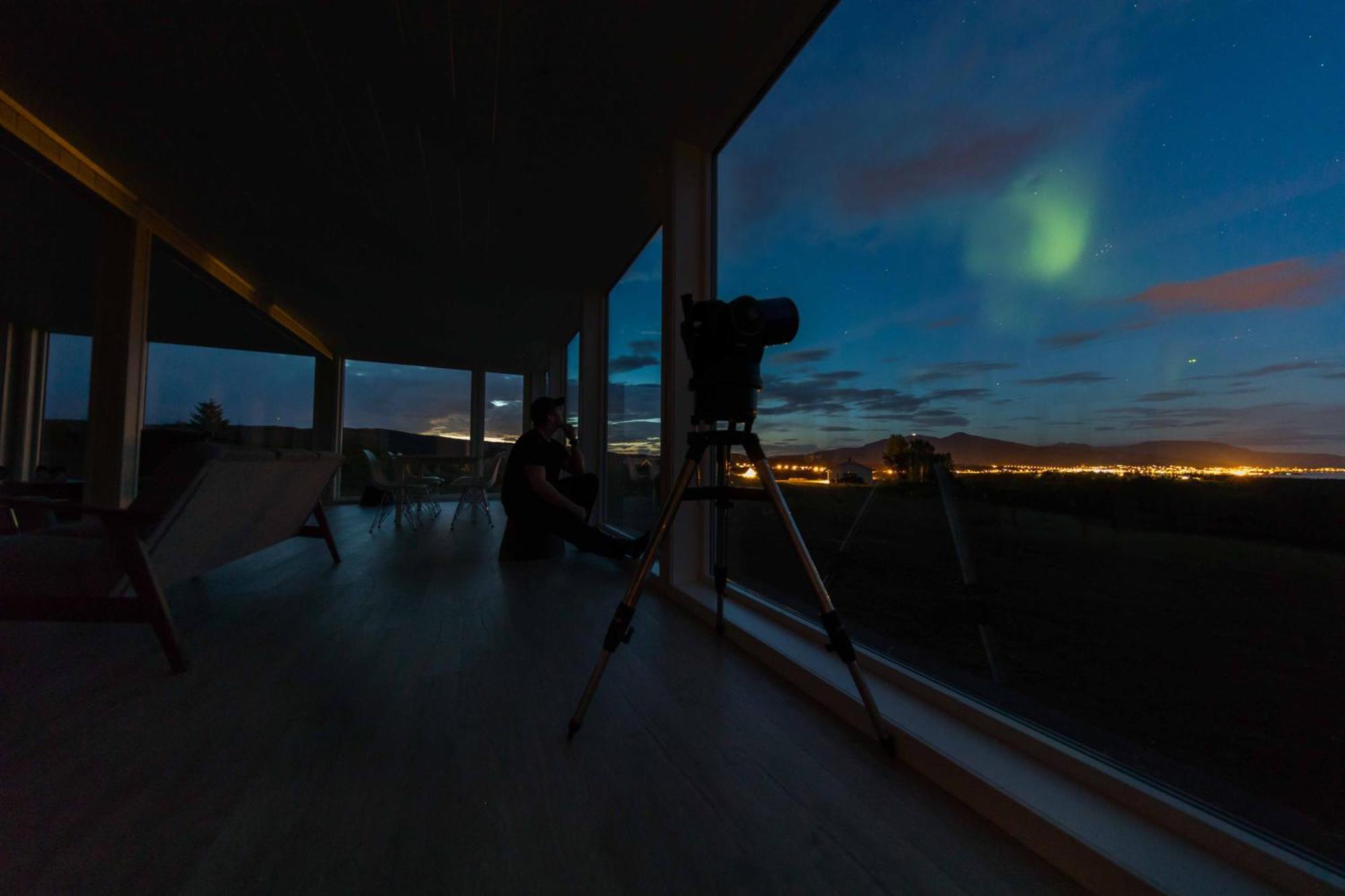 Aurora Borealis Observatory Silsand Kültér fotó